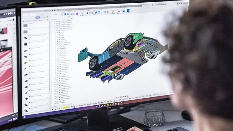 Parametric modeling for technical drawings