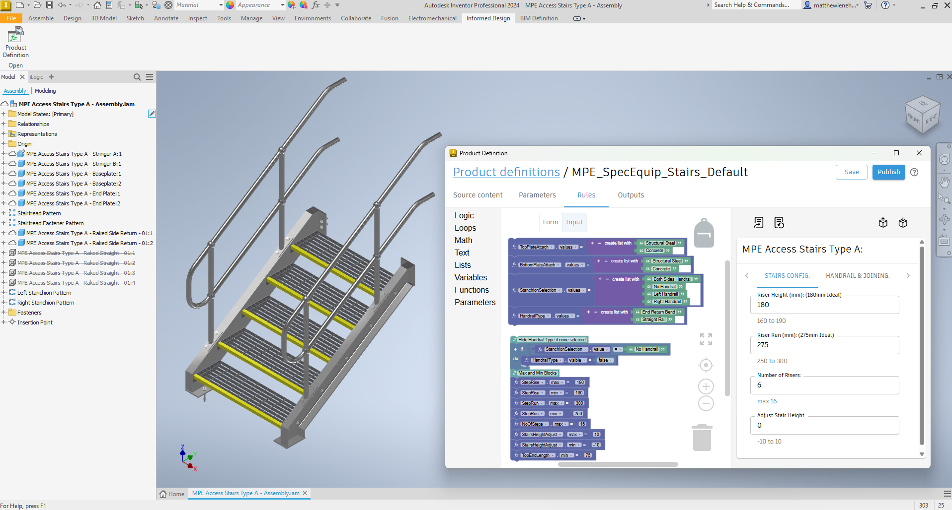 Informed Design Stairs