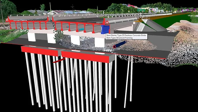 An infrastructure rendering shows above-ground and below-ground elements.