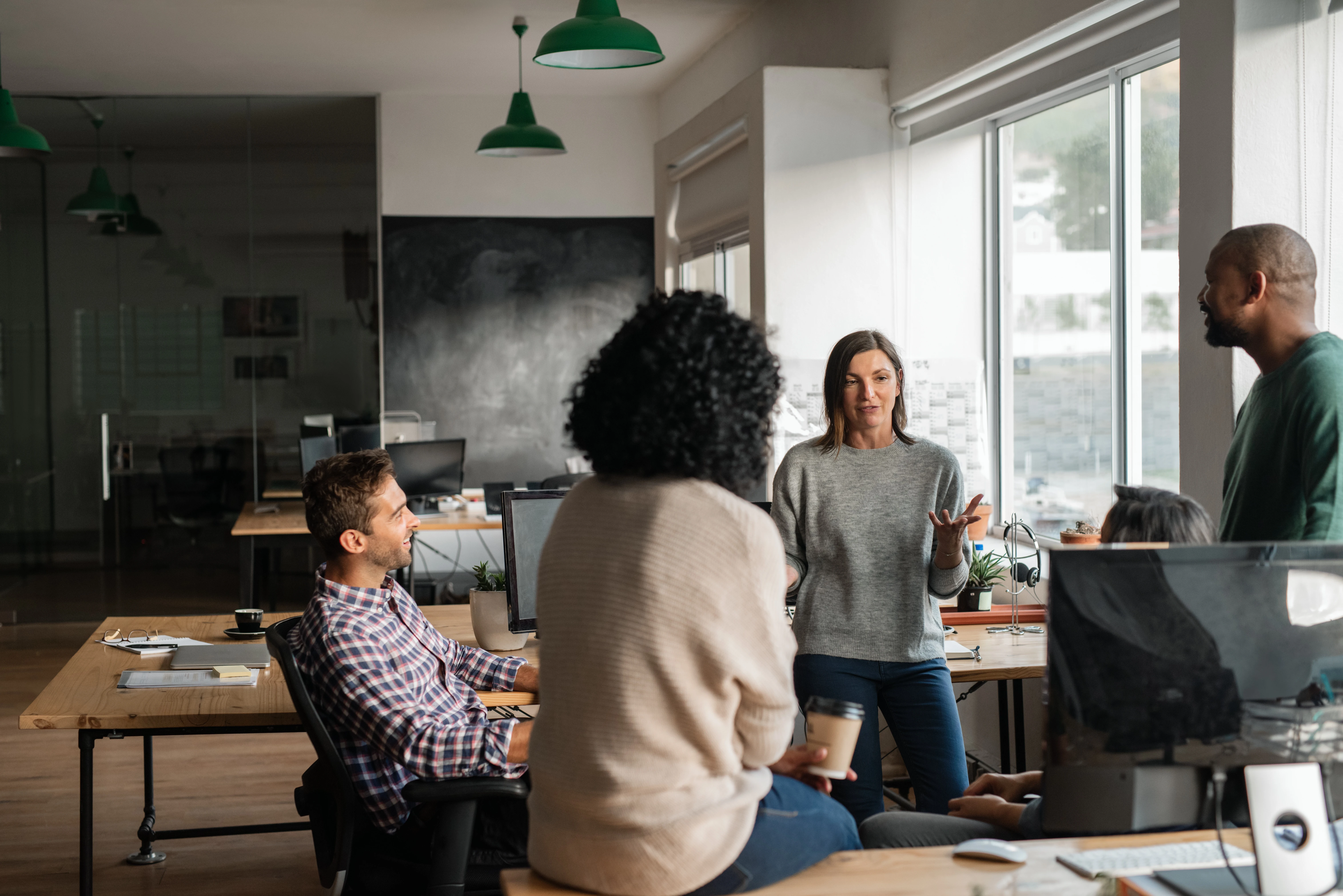 Group of designers in office