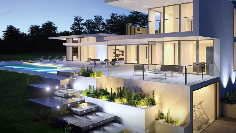 luxury house