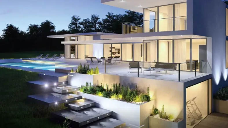 luxury house