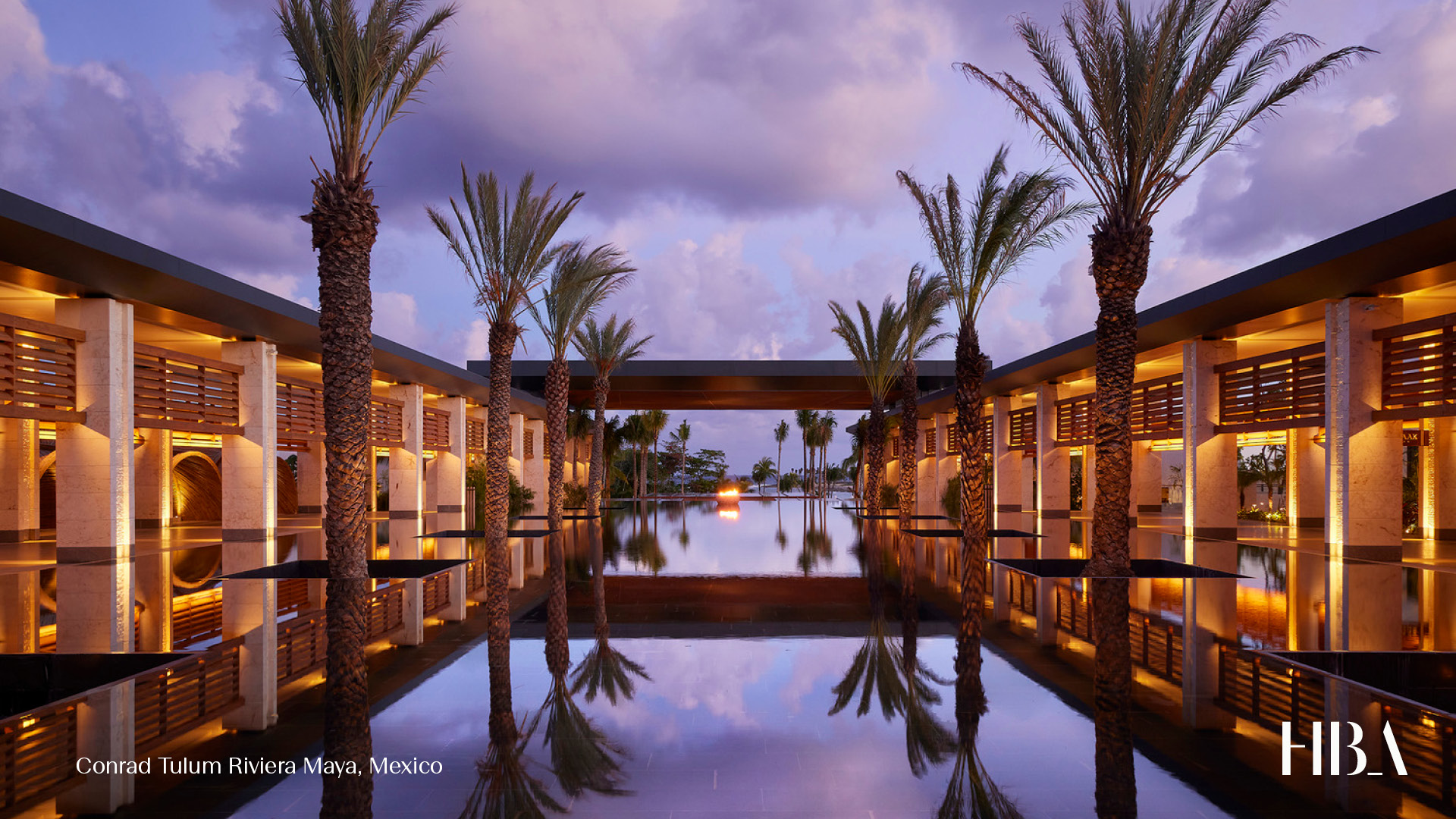 Conrad Tulum Riviera Maya, Mexico. Courtesy of HBA and photographer credit, Noah Webb.