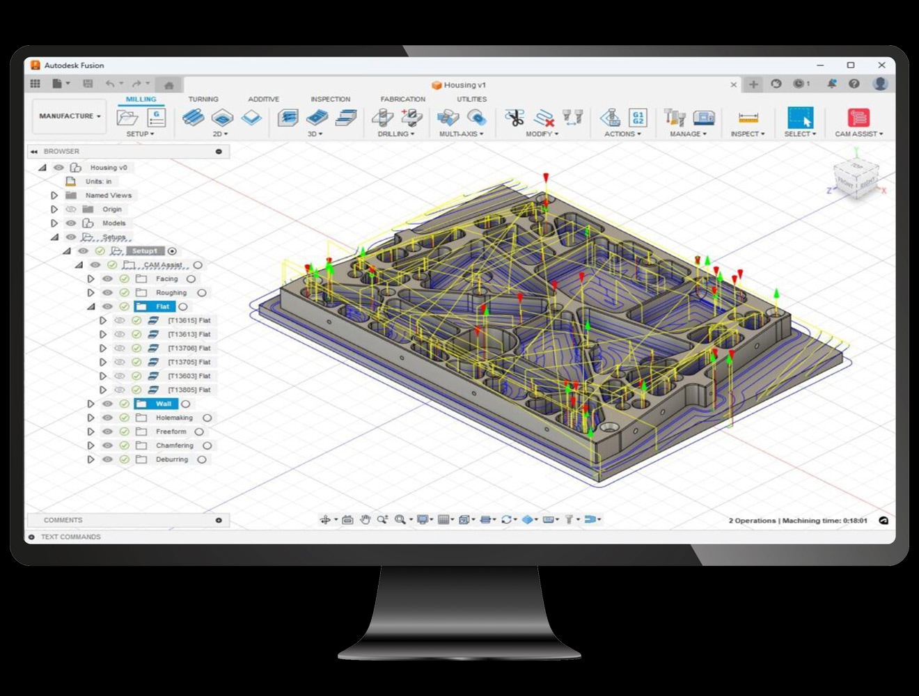 Autodesk Fusion CAM automation