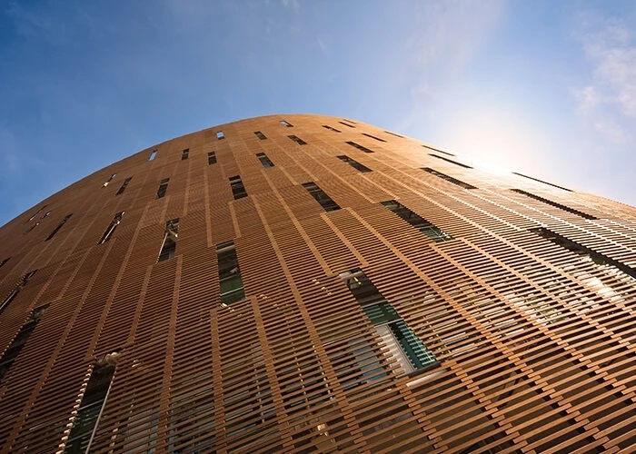 mass timber facade