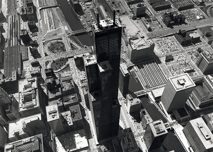 The Sears Tower in Chicago