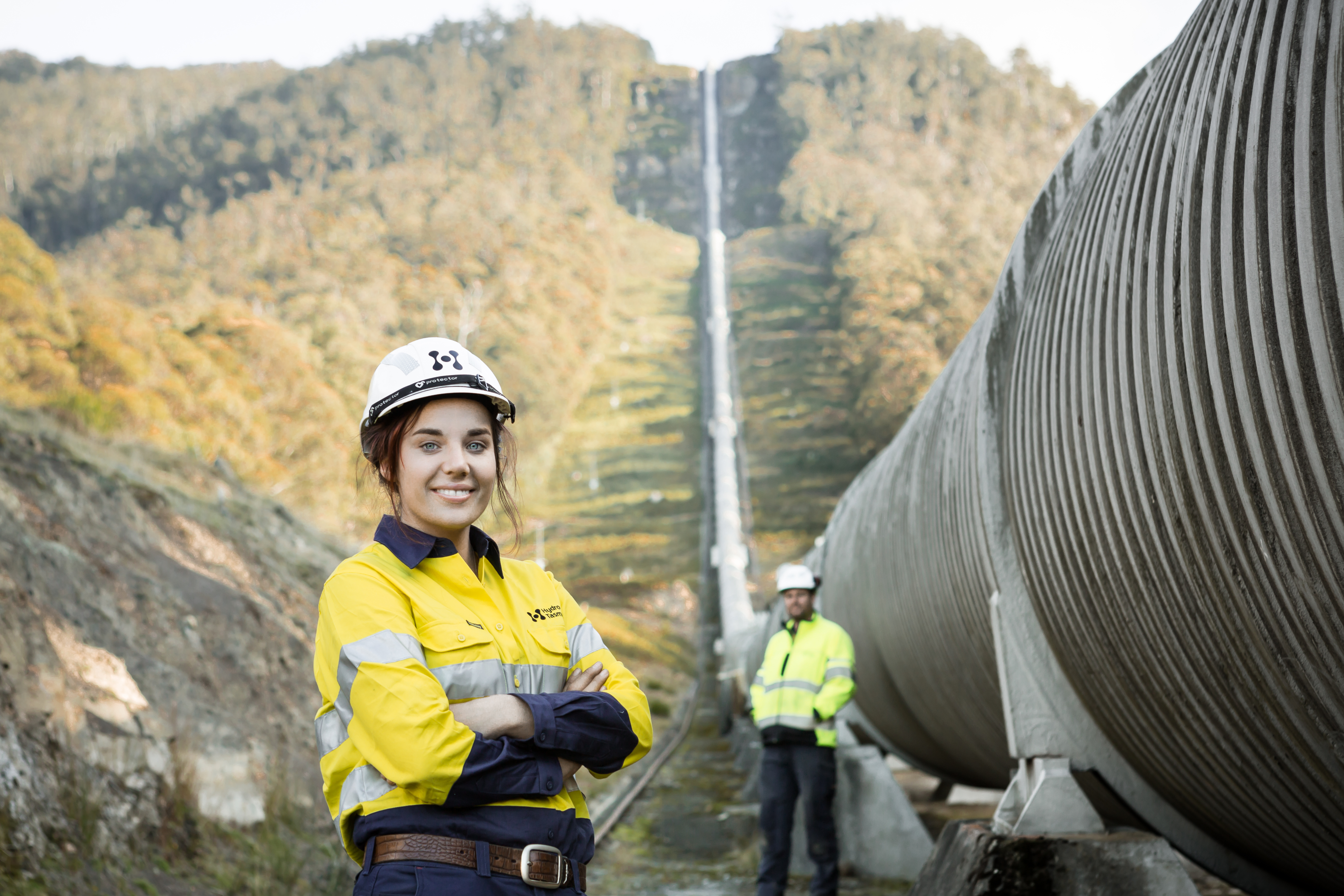 Poatina Power Station Pipe Line.