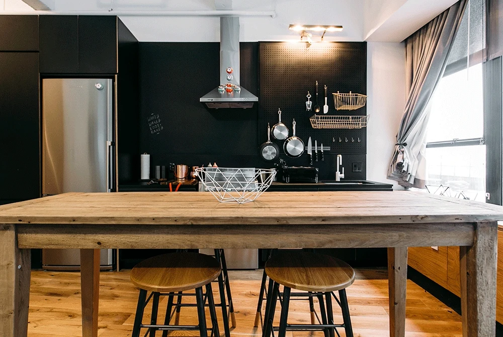 live-work spaces kitchen WeLive