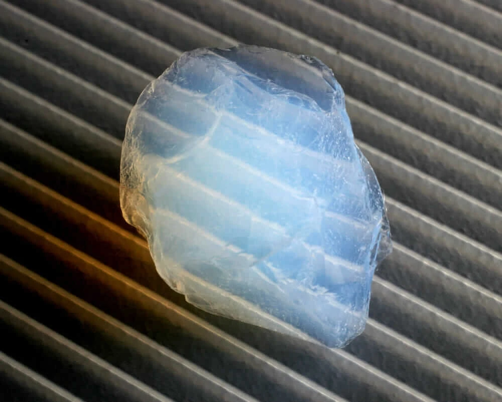 a photo of aerogel