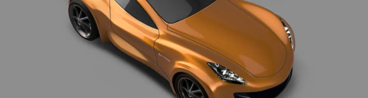 Automobildesign-Visualisierung