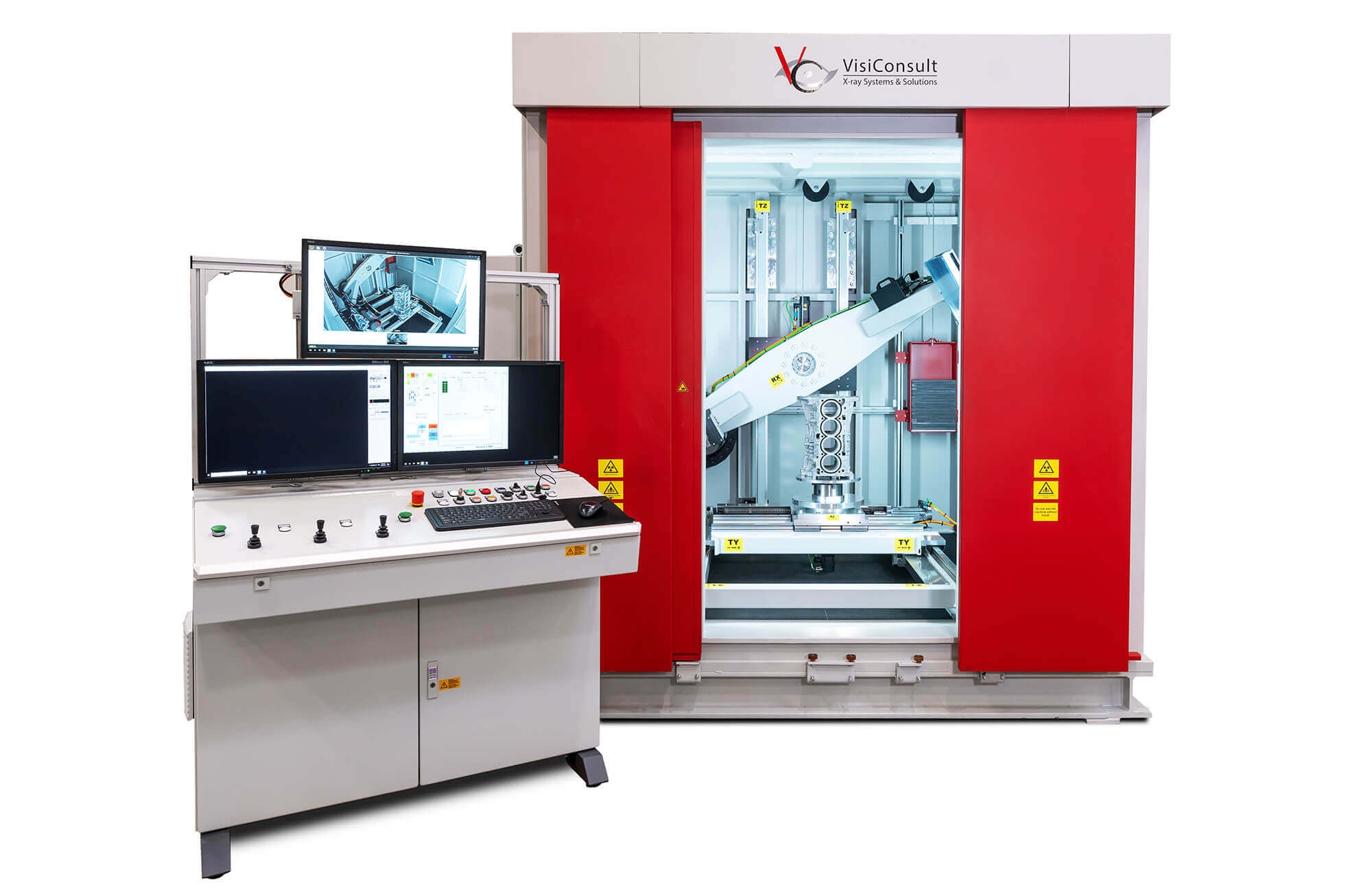 industrial x-ray machine visiconsult cabin