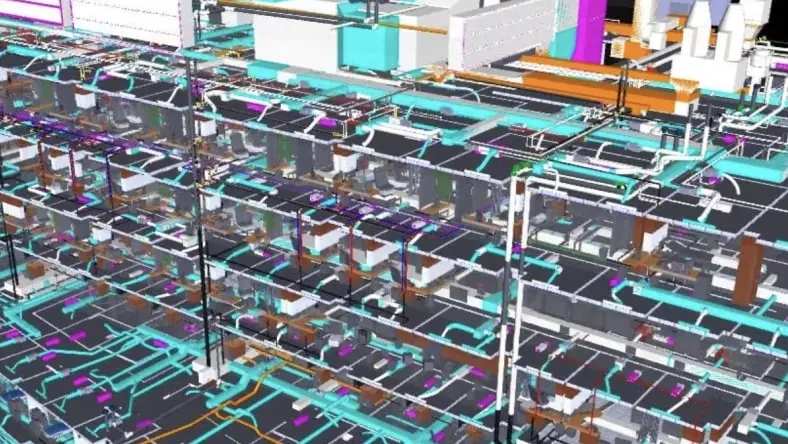 rendering of MEP system