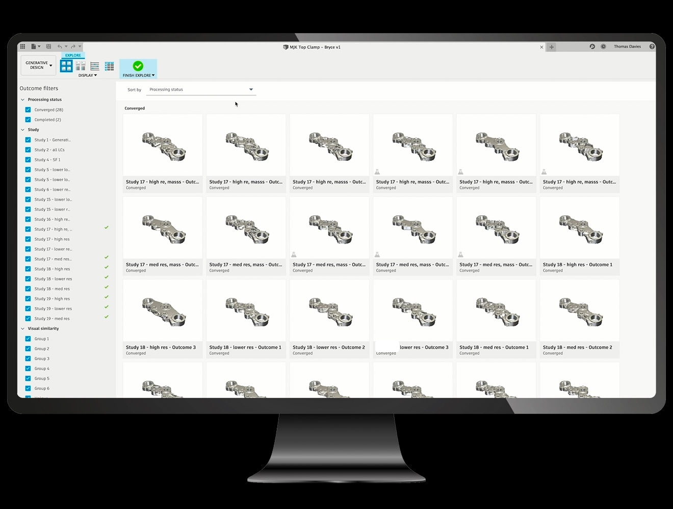 Autodesk Fusion generative design