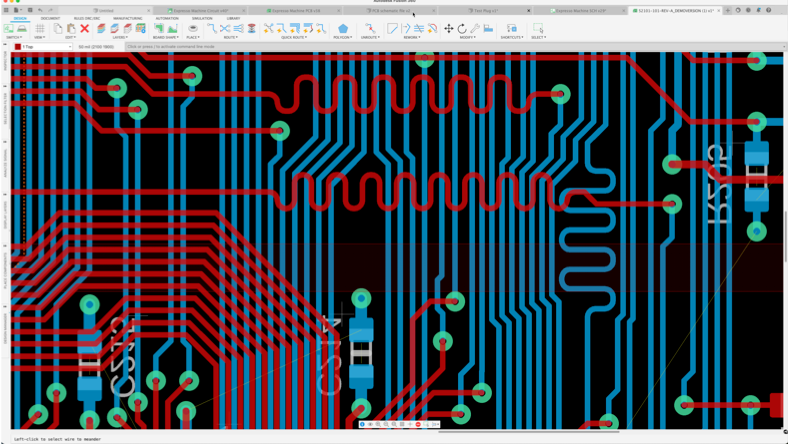 PCB routing in Autodesk Fusion electronics