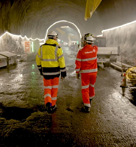 Tunneling through the Alps Background Image