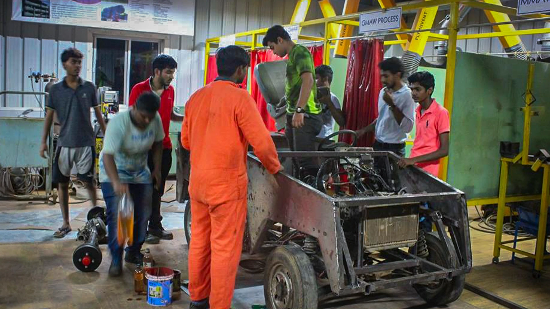 By working directly with vehicle systems, Skyy Skill Academy students develop the practical engineering skills needed for the next generation of mobility.