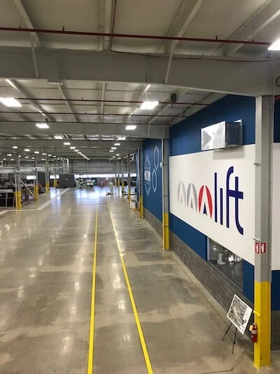 Manufacturing in Detroit LIFT public-private building space model