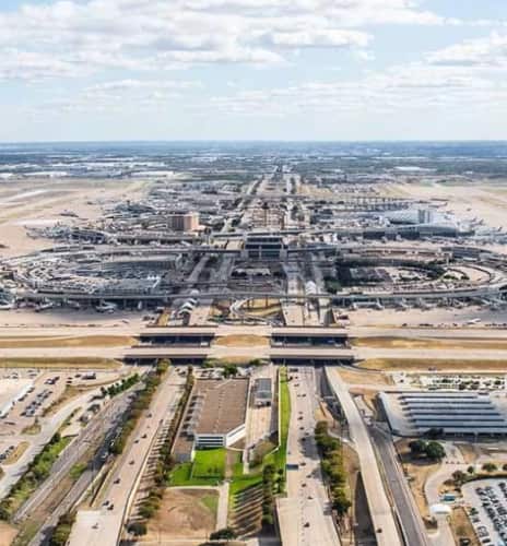 DFW International Airport Background Image