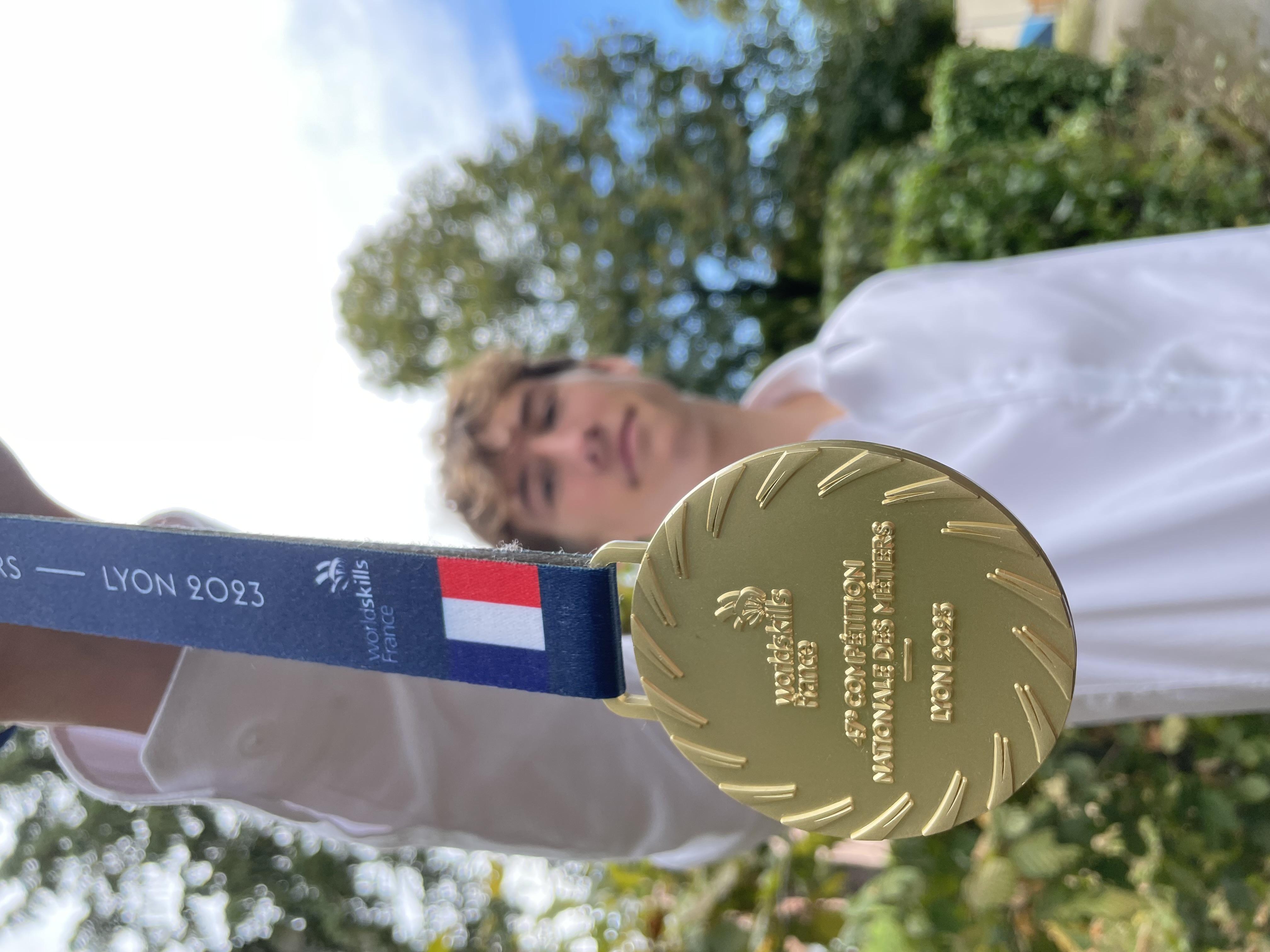 Picture of WorldSkills gold medal