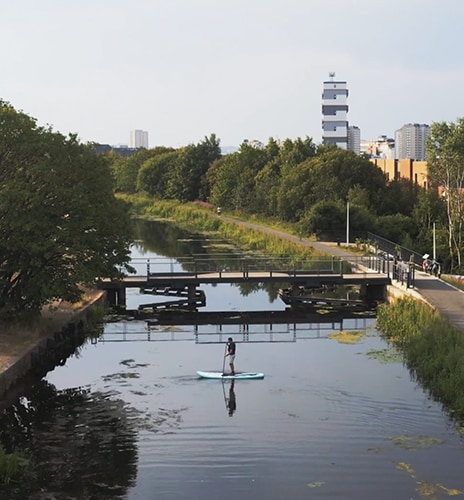 Preventing flooding with digital twin Background Image