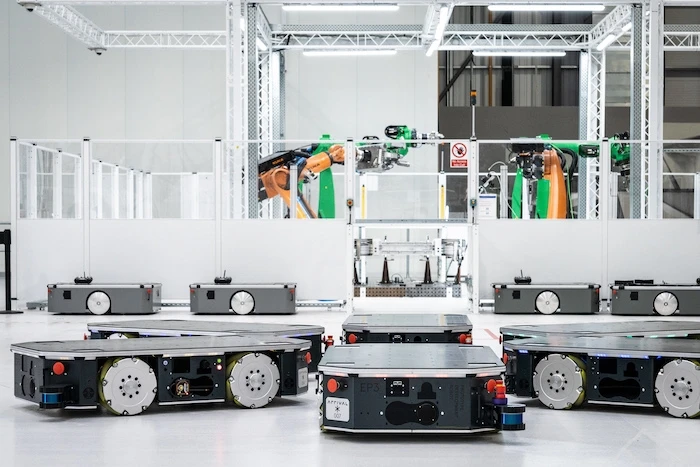 Arrival's robotic cell factory