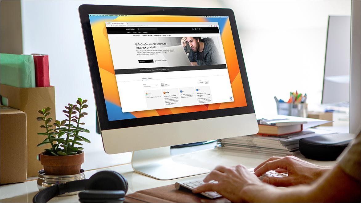 Access the Autodesk Education plan