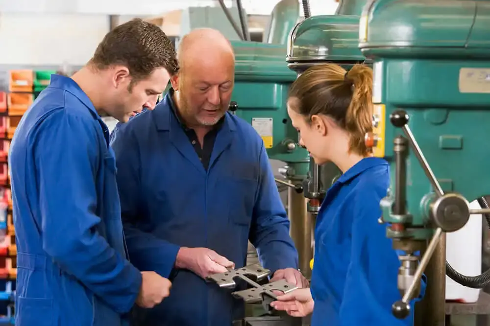 multigenerational manufacturing workforce factory collaboration