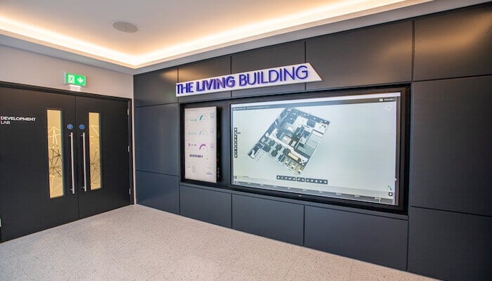 Interior of IKON building