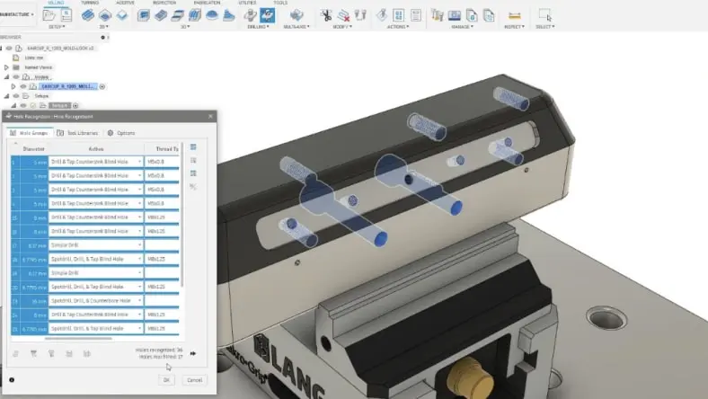 Adaptive roughing