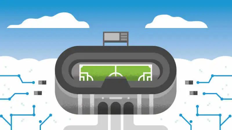 engineering economics stadium graphic