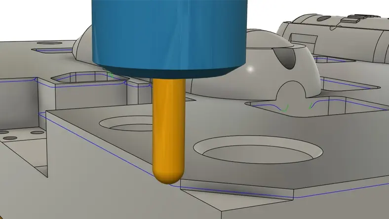 Ball endmill