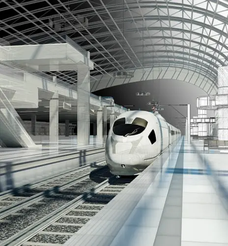 BIM powers design in airport APM project Background Image