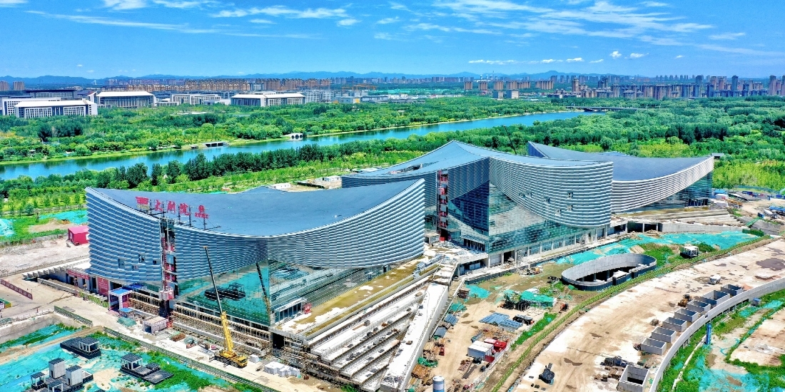 a rendering of Beijing's Sub Center Theater