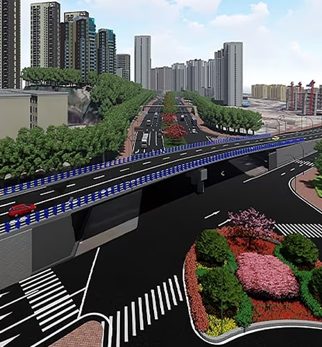 Renovating one of China’s busiest interchanges Background Image