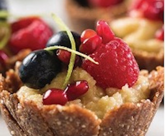 Cashew & Almond Berry Tartlets