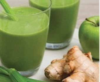 Green Apple, Celery & Ginger Smoothie