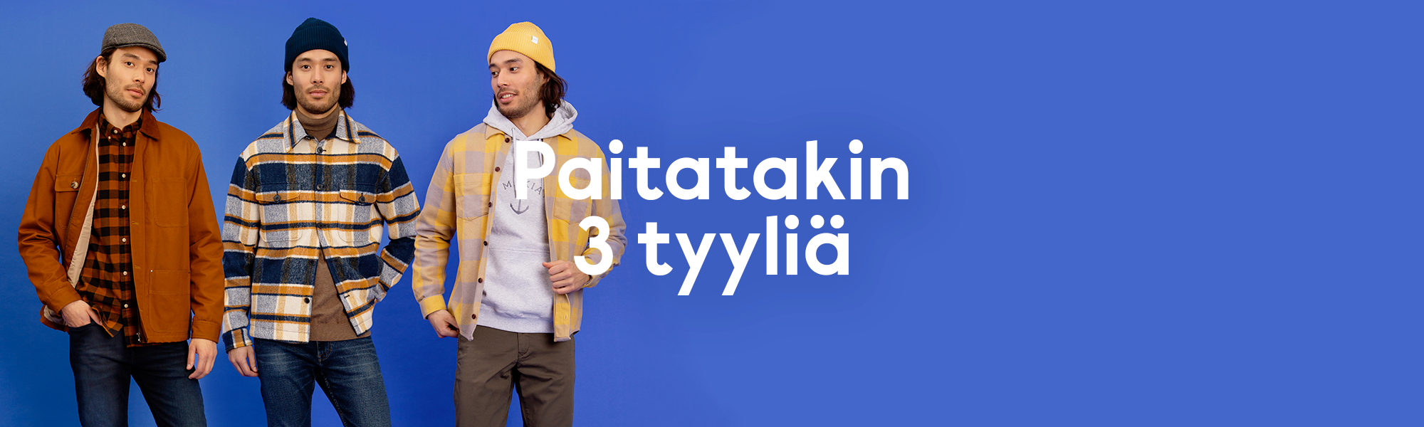 Paitatakin 3 tyyliä hero fullwidth Paitatakin 3 tyyliä hero fullwidth
