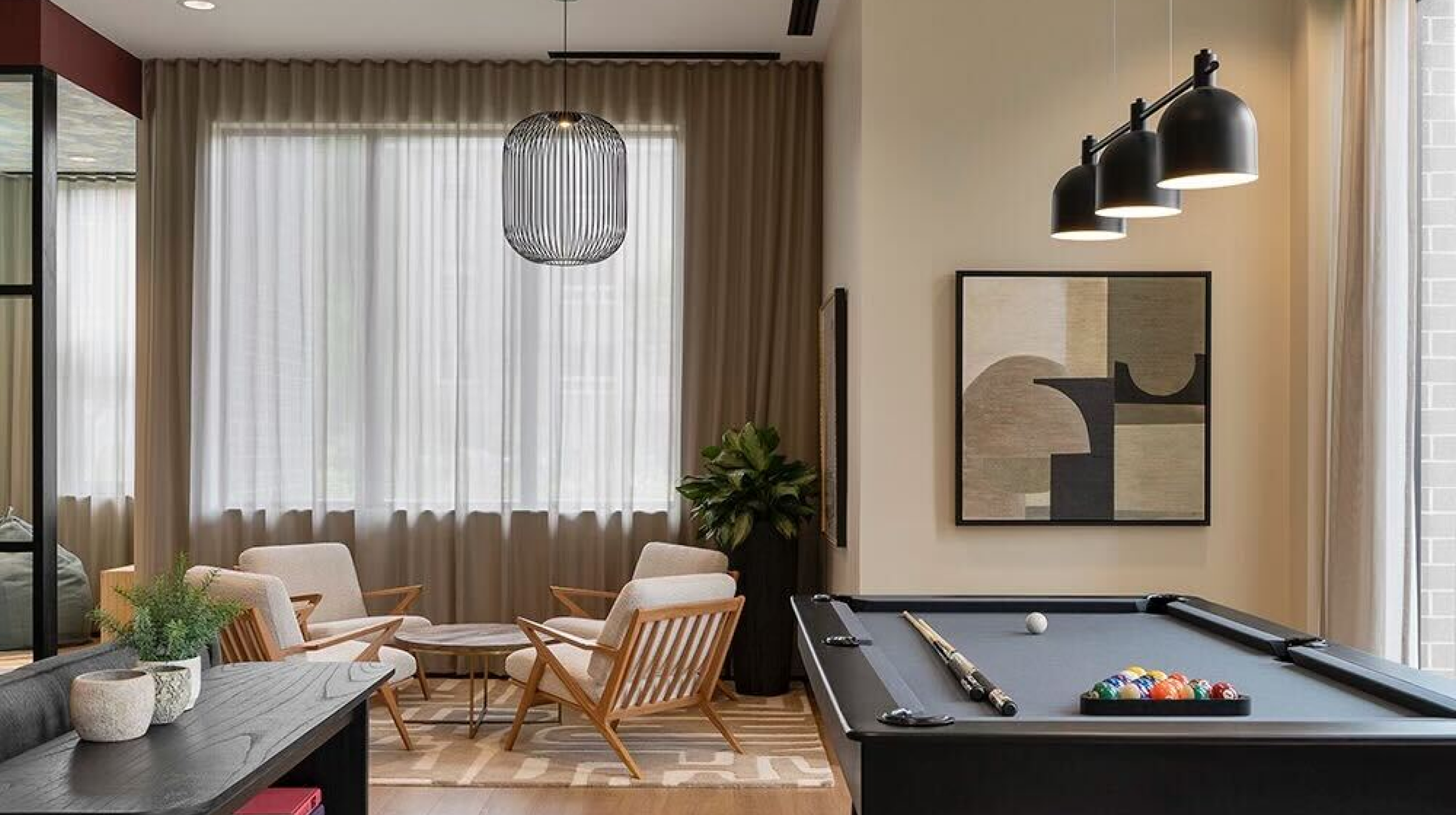 Interior living room render