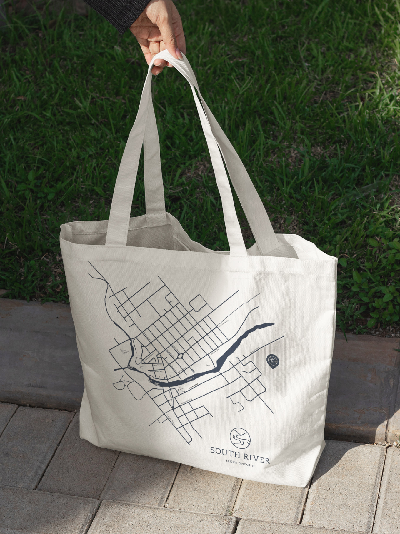South River tote bag
