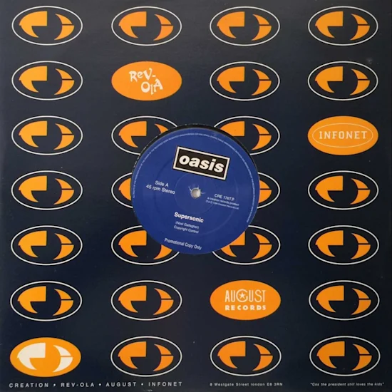 Cover image for Supersonic by Oasis