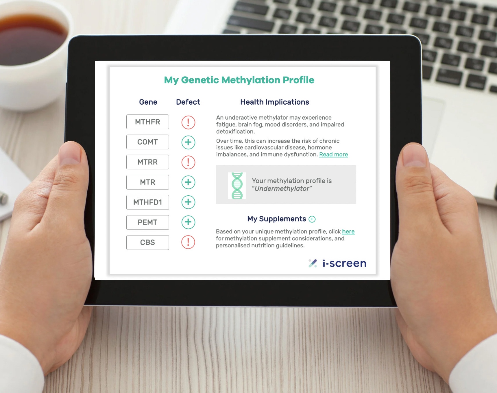 Genetic Methylation Dashboard