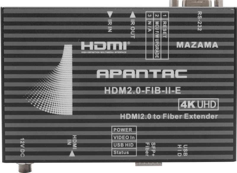 MAZAMA HDMI 2.0 Fiber Extenders