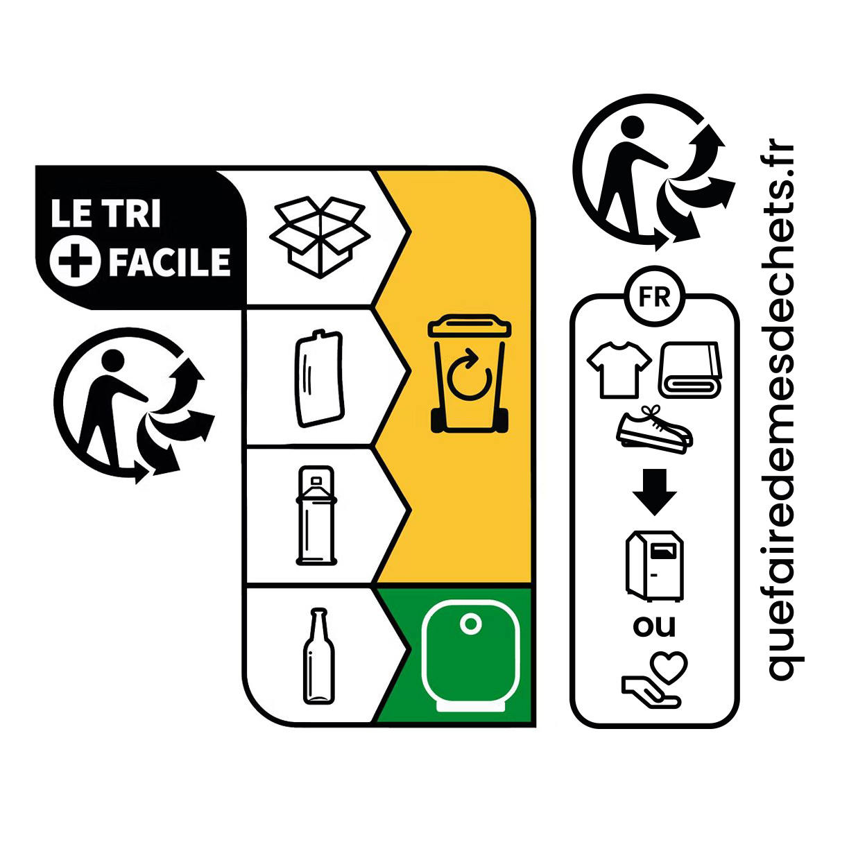 Triman recycling logo