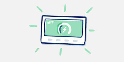 An illustration of an In-Home Display