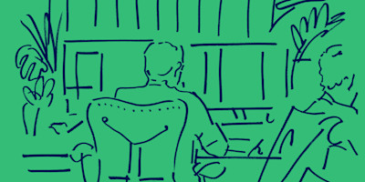 An illustration of the Bulb team at work