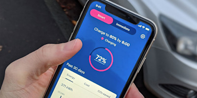 A photo of the Project Juice app on a smartphone