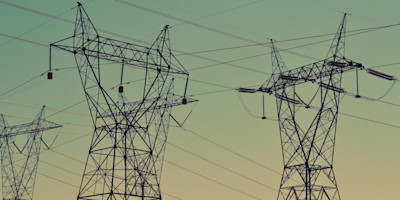 Power lines.
