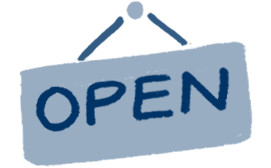Open sign