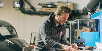 Bulb hero: Matthew Quitter, founder of London Electric Cars