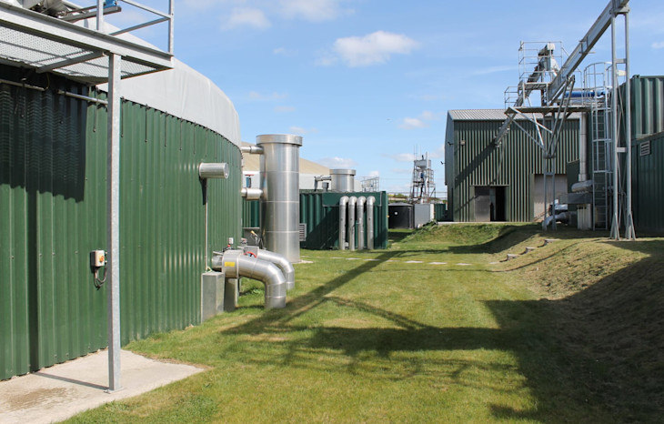A picture of Icknield Farm green gas site
